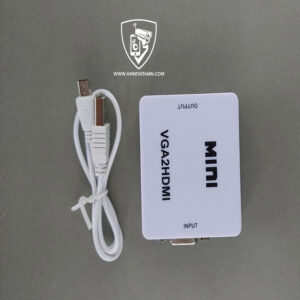 نمای اضلی تبدیل VGA به HDMI مدل MINI VGA2HDMI