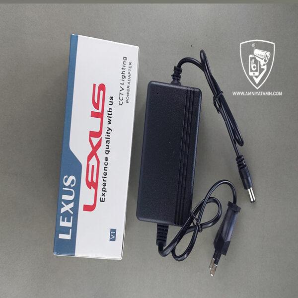 بند انگشتی آداپتور 12 ولت 2 آمپر مدل 12V-2AMS1